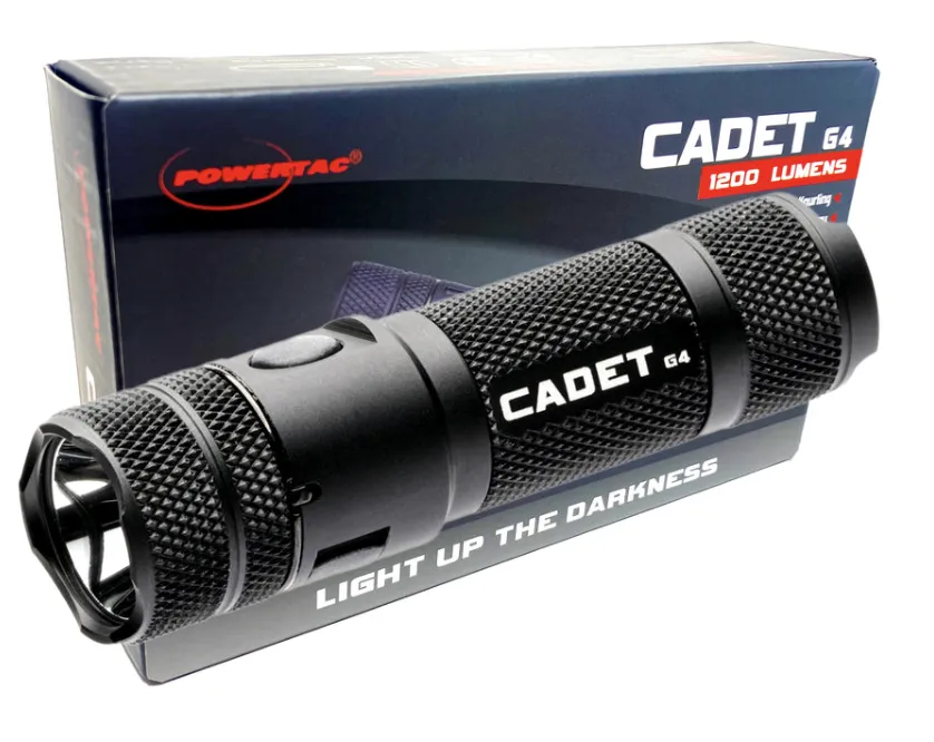 CADET GEN4 1,200 LUMEN TACTICAL EDC FLASHLIGHT