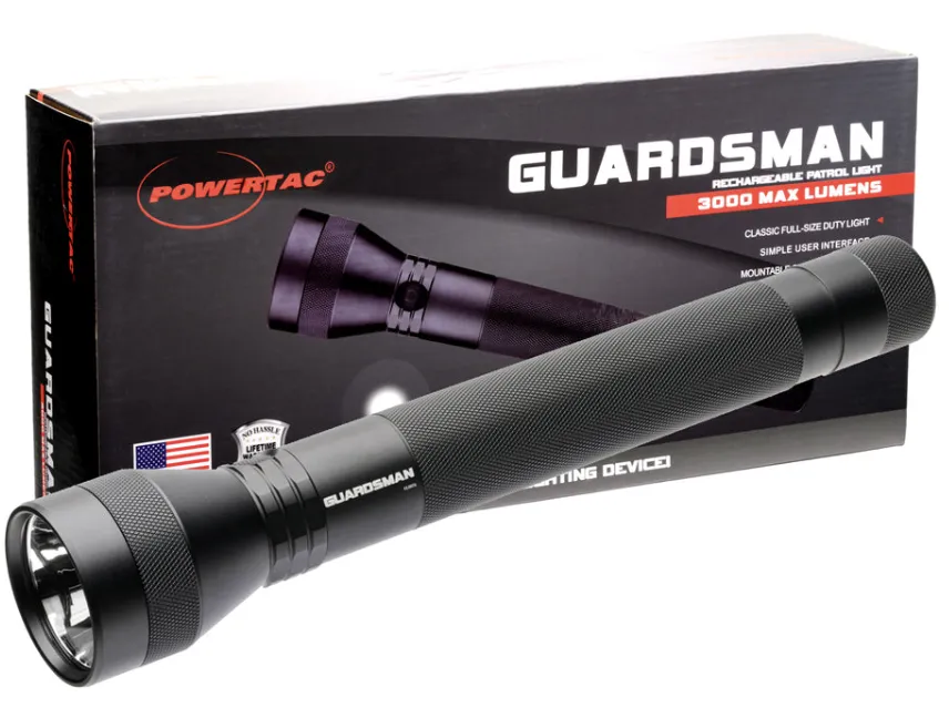 GUARDSMAN - 3,000 LUMEN PATROL FLASHLIGHT