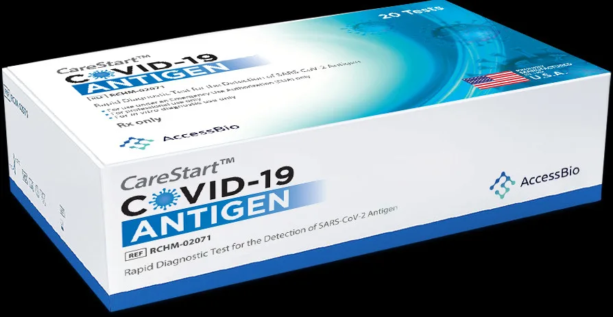Carestart Covid-19 Antigen Test Kit (Box of 20)