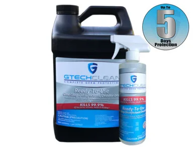 GTech Clean 1 Gal Bottle + 16 Oz. Spray Bottle Bundle