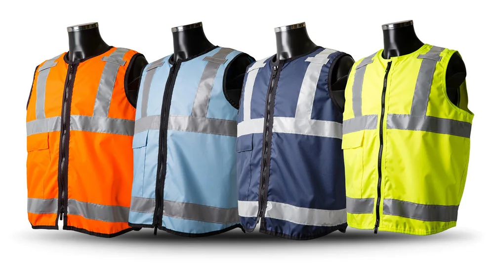 KR1 5mm NIJ Stab Level I ‘Tabard Style’ Hi Viz Stab Resistant Vest