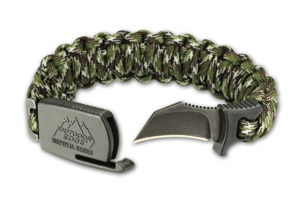 Para-Claw Knife Bracelet by Outdoor Edge - Camo