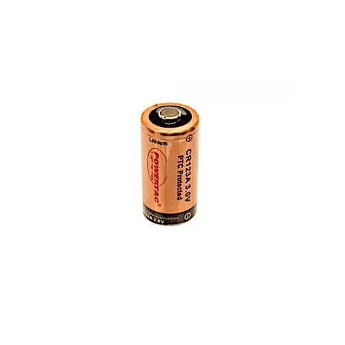 PowerTac CR123-T Single Battery