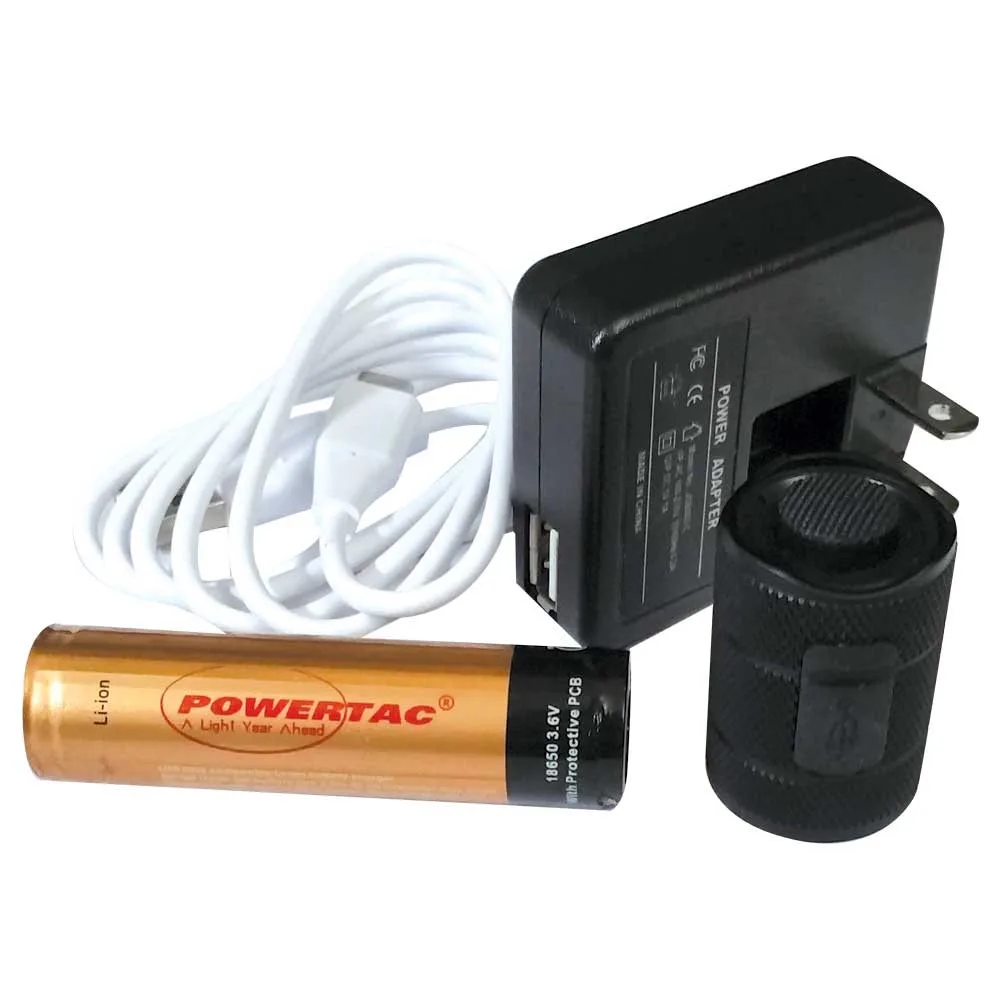 PowerTac E9 / Warrior Gen 3 - USB Rechargeable Upgrade Package