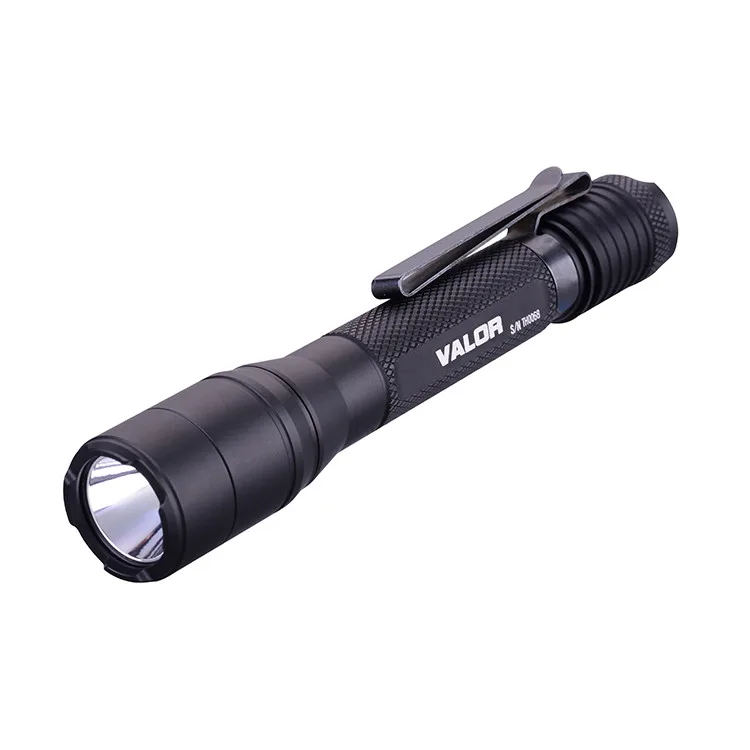 Valor- 800 Lumen Portable 2x AA Tactical & EDC Flashlight