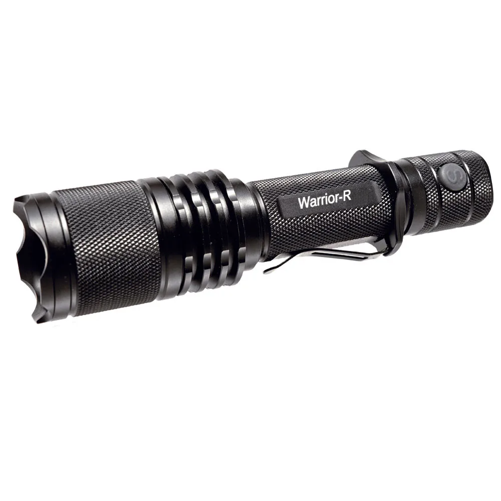 Warrior G3- 1050 Lumen Tactical USB Rechargeable Flashlight