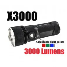 X3000 3000 Lumen LED Rechargeable